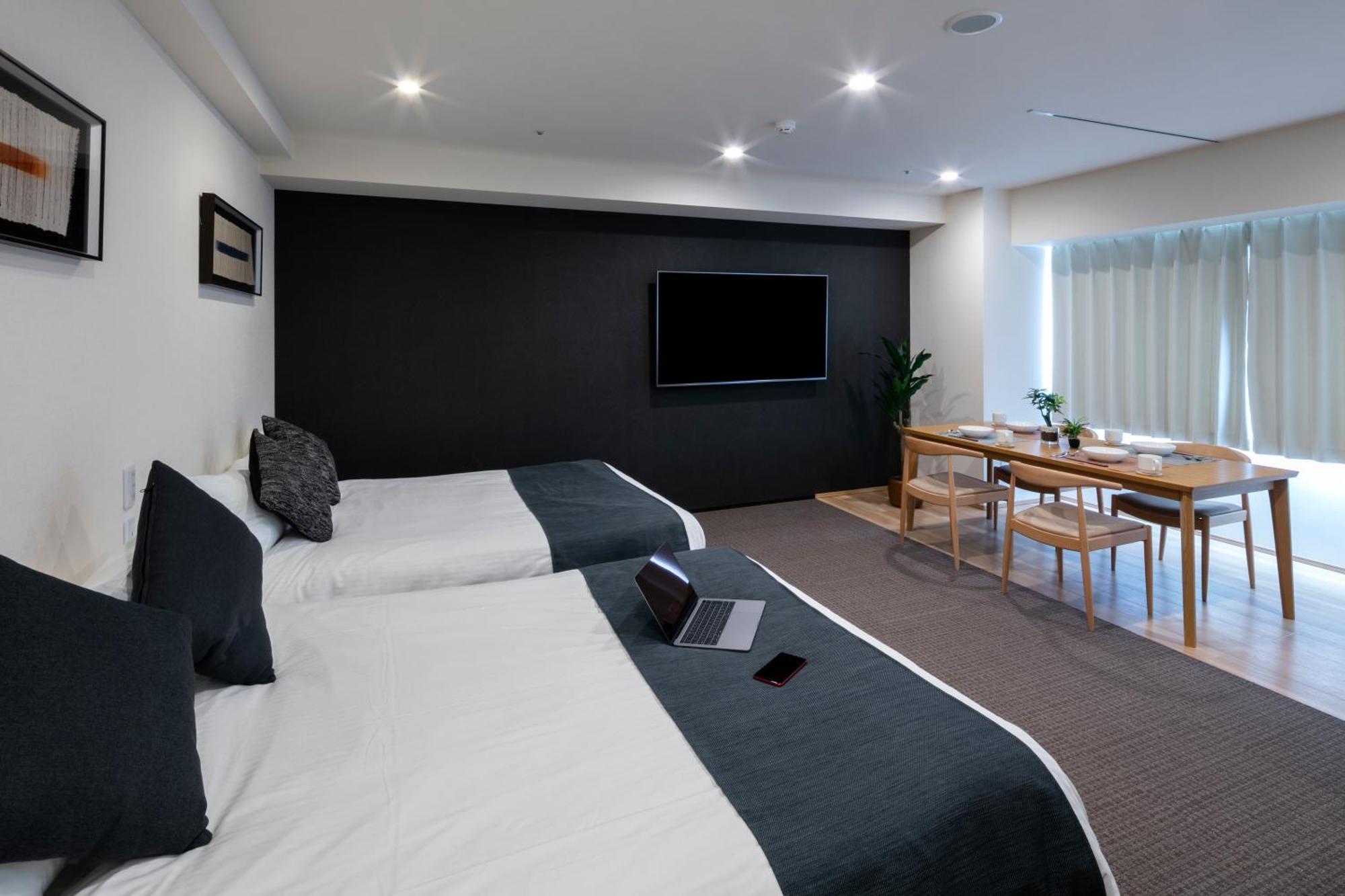 Randor Hotel Sapporo Suites Номер фото A typical room at the hotel