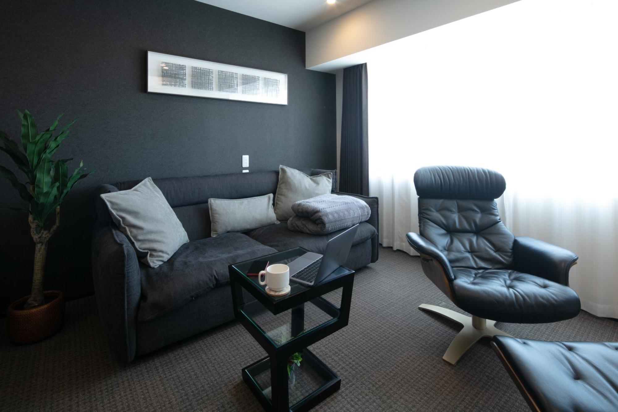 Randor Hotel Sapporo Suites Номер фото A typical hotel room in Japan